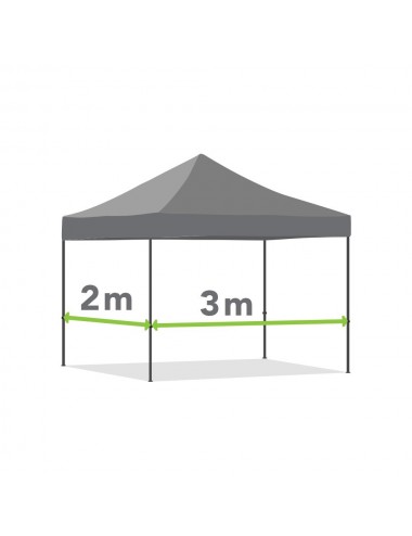 Tonnelle pliante de 2m x 3m