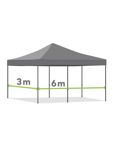 Tonnelle pliante de 3m x 6m